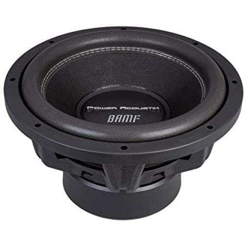 Power Acoustik BAMF-122 Bumper-122 Subwoofer 3500 Watts 12 inches Dual Suspension,Black