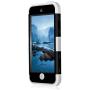 Case for iPod Touches Cases 6th Generation for iPod Touch 5 6 Case, CheerShare Dual Layered 3 in 1 Case for iPod Touch 5 6th Generation (Black + Gray)