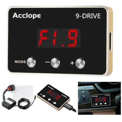 Throttle Response Controller, 9 Drive Modes Smart Electronic Throttle Controller, Racing Accelerator,for FORD/MUSTANG/Lincoln/CHRYSLER(B)