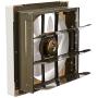 Professional Grade Products 9800397 Professional Grade 12'' 965 CFM Shutter Exhaust Fan for Garage Shed Pole Barn Hydroponic Ventilation
