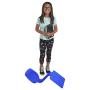 ECR4Kids - ELR-15810-BL The Surf Portable Lap Desk, Flexible Seating for Homeschool and Classrooms, One-Piece Writing Table for Kids, Teens and Adults, GREENGUARD [GOLD] Certified, Blue