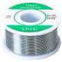 Lhcsi 63/37 Tin Lead Solder With Rosin Core， Solder Wire for Electrical Soldering and DIY (1.0MM/100G)