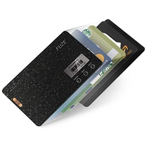 FuzeCard | Card-shaped digital minimalist wallet for men | Card holder wallet | 0.03 inch ultra slim | Consolidate all your magnetic stripe & barcode card | NOT SUPPORTS STORING EMV IC CHIP CARD.
