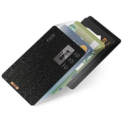 FuzeCard | Card-shaped digital minimalist wallet for men | Card holder wallet | 0.03 inch ultra slim | Consolidate all your magnetic stripe & barcode card | NOT SUPPORTS STORING EMV IC CHIP CARD. FuzeCard | Card-shaped digital minimalist wallet for men | Card holder wallet | 0.03 inch ultra slim | Consolidate all your magnetic stripe & barcode card | NOT SUPPORTS STORING EMV IC CHIP CARD.