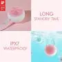 DOCO Sonic Facial Cleansing Brush ROUNDIE Waterproof Rechargeable Super Soft Gentle Exfoliation Customizable Intensities for All Skin Types