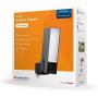 Netatmo Smart Outdoor Security Camera with 105-dB Siren, Wi-Fi, Integrated Floodlight, Movement Detection, Night Vision, Without Fees, NOC-S-US