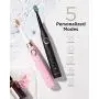 Fairywill Dual Sonic Electric Toothbrushes for Adults & Teens - 8 Brush Heads 2 Travel Cases Included, 5 Modes with Smart Timer, Rechargeable Whitening Toothbrush USB Charging Lasts 30 Days