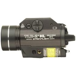 Streamlight 69261 TLR-2 HL 1000-Lumen LED Rail Mounted Tactical Light with Red Laser, Black