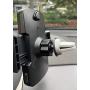 Behsa Universal Smartphone Car Mount 2-in-1 Air Vent Mount Holder Cradle Compatible with iPhone 12 All Type 11 pro 11 pro max XS XS Max XR X 8 7+ Samsung Galaxy S11 S10 S9 S8 S7 S6 LG Nexus and More