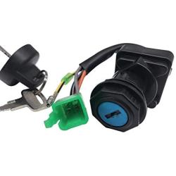 Zsoog lgnition Key Switch fits SUZUKI 37110-19B02 37110-19B01 300 LTF300F LT230E LTF250 LT160E