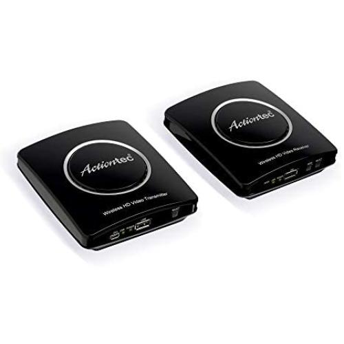 Actiontec ScreenBeam Wireless HD Transmitter & Receiver Extender Kit - Wirelessly Connect HDMI-Enabled Media Device to HDTV or Projector Screen, Full HD 1080P, 5GHz, 100 Foot Range, (MWTV2KIT01)