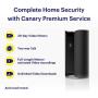 Canary View Indoor Home Security Camera with Premium Service (1 YR Free Incl.) | 1080p HD, 2-Way Talk, 30-Day Video History, Person Detection, One-tap to Police, Alexa, Google, Baby Monitor, WiFi IP