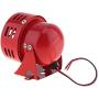 ePathChina Universal 12V Red Automotive Motorcycle Horns Air Raid Siren Horn Car Truck Motor Driven Alarm