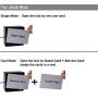 WOOCH Electronic Cabinet Lock, Hidden DIY RFID Lock with USB Cable for Wooden Cabinet Drawer Locker Cupboard (2 Pack)