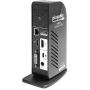 Plugable USB-C Triple Display Docking Station with Charging Support Power Delivery for Specific Windows USB Type-C and Thunderbolt 3 Systems (2X HDMI and 1x DVI Outputs, 5X USB Ports, 60W USB PD)
