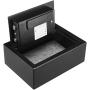 Amazon Basics Small, Slim Desk Drawer Security Safe Lock Box