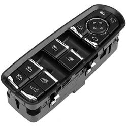 Master Power Window Switch, Front Driver Side Window Control Switch Power Master Window Switch Fit for Porsche Cayenne 2011-2016