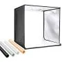 Neewer Bi-Color Dimmable 3200K-5600K Photo Studio Light Box 20 Inches Shooting Light Tent Foldable Portable Professional Booth Table Top Photography Lighting Kit 120 LED Lights 4 Color Backdrops Neewer Bi-Color Dimmable 3200K-5600K Photo Studio Light Box 20 Inches Shooting Light Tent Foldable Portable Professional Booth Table Top Photography Lighting Kit 120 LED Lights 4 Color Backdrops
