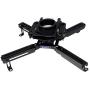 QualGear QG-PRO-PM-50-B Pro-AV Mount for 1.5'' Npt Threaded Pipe Accessory, BLACK