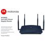 MOTOROLA AC2600 4x4 WiFi Smart Gigabit Router with Extended Range, Model MR2600