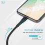 iPhone Charger 6ft, Lightning Cable 6 Foot [MFi Certified 2Pack] Long iPhone Charger Cord,Fast iPhone USB Cord for iPhone 11/11Pro/11Max/ X/XS/XR/XS Max/8/7/6/5S/SE/iPad Mini，More(Black)