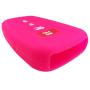 Coolbestda Rubber 4 Buttons Smart Key Fob Cover Case Protector Keyless Jacket Holder for 2018 Toyota Camry C-HR Prius HYQ14FBC Rose