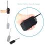 Retevis RT1 Walkie Talkie Long Range High Power 16 Channel Scan VOX Two Way Radio with Earpiece (1 Pack)