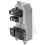 X AUTOHAUX 84820-0D100 Car Power Door Window Switch Front Driver Left Side Replacement for Toyota Yaris 2005-2011