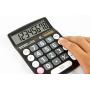 CATIGA CD-8185 Office and Home Style Calculator - 8-Digit LCD Display - Suitable for Desk and On The Move use. (Black)