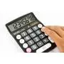 CATIGA CD-8185 Office and Home Style Calculator - 8-Digit LCD Display - Suitable for Desk and On The Move use. (Black)