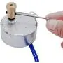 Twidec/ 3Pcs Synchronous Turntable Motor Electric Motor 5-6RPM/MIN 50/60Hz 4W CCW/CW AC100~127V Synchron Motor For Cup Turner,Cuptisserie Rotator With 7mm Flexible Coupling TYC-50-5-6R-XLLB