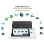 Raven Pro Document Scanner - Huge LCD Touchscreen, High Speed Color Duplex Feeder (ADF), Wireless Scan to Cloud, WiFi, Ethernet, USB, Home or Office