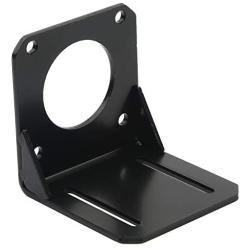 JIUWU 4pcs 57 Stepper Motor Nema 23 Fixed Seat, Nema 23 Stepper Motor Steel Mounting Bracket, Stepper Motor Bracket with Mounting Screws