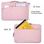 11.6-12.9 Inch Laptop Case for Acer Chromebook R11/HP Stream/Lenovo ThinkPad Yoga 11e/ASUS Chromebook C202/Lenovo C330 C340 Chromebook 11.6/Lenovo 130S 11.6 Briefcase Bag for Women (Pink)