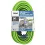 Prime Wire & Cable NS512830 Flex 12/3 SJTW High-Visibility Extreme Cold Weather Outdoor Extension Cord, 50 Feet, Neon Green