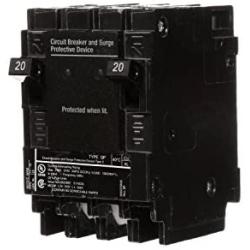 Siemens QSA2020SPD Whole House Surge Protection with Two 20-Amp Circuit Breakers for Use Only on Siemens Panels