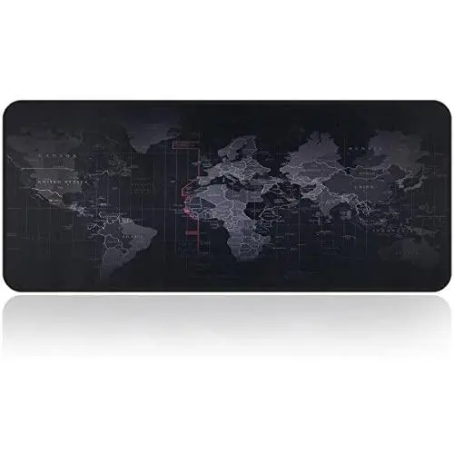 Large Gaming Mouse Map Pad with Nonslip Base|Extended XXL Size, Heavy|Thick, Comfy, Foldable Mat for Desktop, Laptop, Keyboard, Consoles & More|Enjoy Precise & Smooth Operating Experience