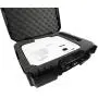 CASEMATIX Projector Travel Case with Customizable Foam Compatible with Epson PowerLite 1781W, 1780W, 1785W, 1795F, V11H796020, V11H793020, V11H795020 LCD Portable Projector and Accessories