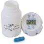 e-Pill TimeCap and Bottle - Last Opened Time Stamp – Set Up to 24 Alarms