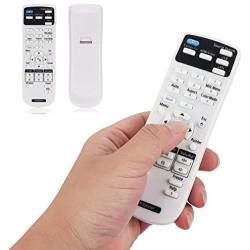 Projector Remote Control, Portable Controller Replacement for EX3220,EX5220,EX5230,EX6220,EX7220,725HD,730HD Projector,White