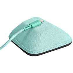 Smartish Cable Wrangler - Magnetic Cable Manager & Cord Organizer for Desk or Nightstand (Silk) - Teal Me More