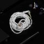 FiiO LC-2.5D 2.5mm High-Purity Monocrystalline Silver Litz MMCX Replacement Cable for Shure SE215 SE315 SE535 JVC/FiiO FH5 FA7 FH7