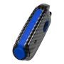 TANGSEN Smart Key Fob Case for KIA STINGER K900 3 4 Button Keyless Entry Remote Personalized Protective Cover Plastic Carbon Fiber Pattern Blue Silicone