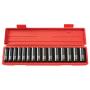 GEARWRENCH 1/2'' Drive Electronic Torque Wrench, 30-340 Nm - 85077 & TEKTON 1/2 Inch Drive Deep 6-Point Impact Socket Set, 15-Piece (10-24 mm) | 4883