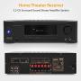 5.2-Channel Hi-Fi Bluetooth Stereo Amplifier - 1000 Watt AV Home Speaker Subwoofer Sound Receiver W/ Radio, USB, RCA, HDMI, Mic In, Wireless Streaming, Supports 4K UHD TV, 3D, Blu-Ray - Pyle PT694BT