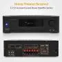5.2-Channel Hi-Fi Bluetooth Stereo Amplifier - 1000 Watt AV Home Speaker Subwoofer Sound Receiver W/ Radio, USB, RCA, HDMI, Mic In, Wireless Streaming, Supports 4K UHD TV, 3D, Blu-Ray - Pyle PT694BT