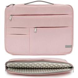 KINGSLONG 15 15.6 Inch Laptop Sleeve Case Bag, Slim Lightweight Laptop Computer Notebook Ultrabooks Carrying Case Handbag Cover for Men Women Fit for Acer Asus Dell Lenovo HP Toshiba ect, Pink