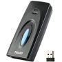 THARO M5 1D Portable Bluetooth Barcode Scanner,USB Wired/2.4G Wireless/Bluetooth Compatible with Windows, Mac,Android, iOS Phones, Tablets and Computers (Black)