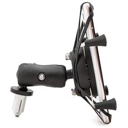 Motorcycle Phone Mount Holder Fit on All Motorcycles With Round Holes 13mm -20mm