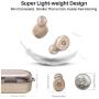 TOZO T10 Bluetooth 5.0 Wireless Earbuds with Wireless Charging Case IPX8 Waterproof TWS Stereo Headphones in Ear Built in Mic Headset Premium Sound with Deep Bass for Sport Khaki
